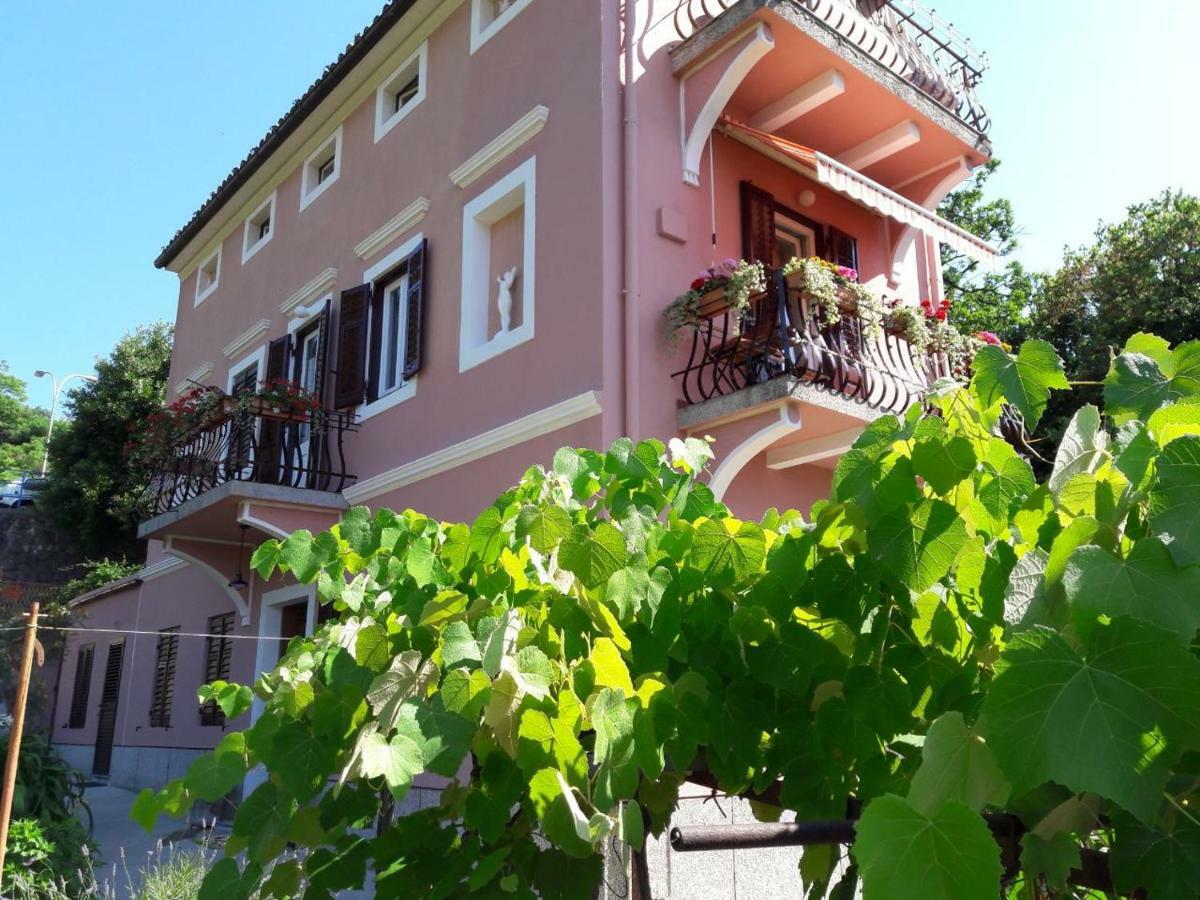 Apartman Lusetic Abbázia Kültér fotó