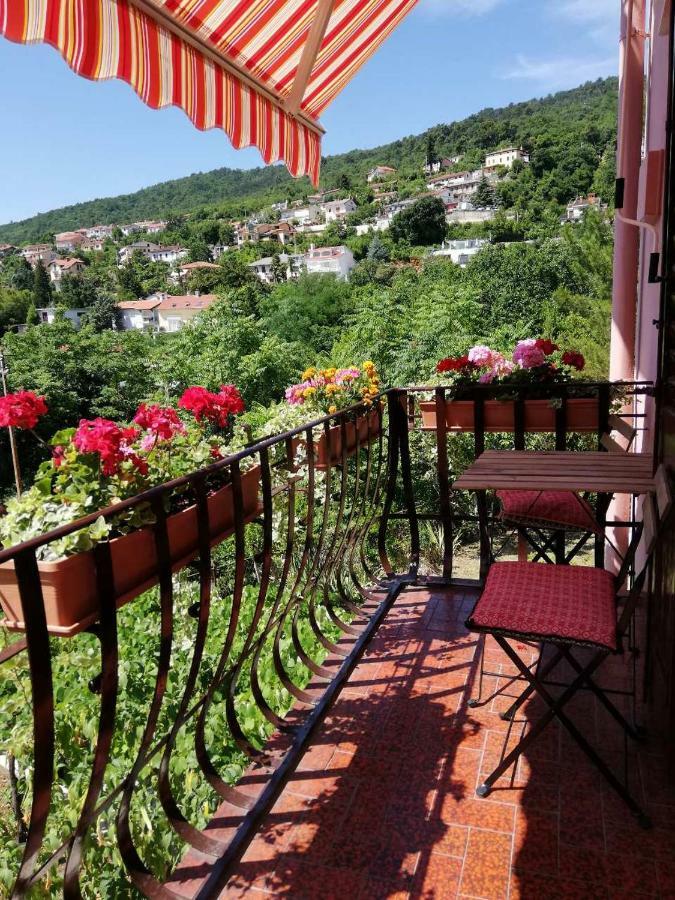 Apartman Lusetic Abbázia Kültér fotó